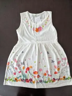 ワンピース　130　こども服　女の子　スカート　夏服