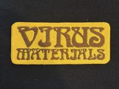 VIRUS MATERIALS ワッペン　エクスタシーレコード　ジャパメタ