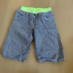 ストライプ柄 ハーフパンツ 140サイズ