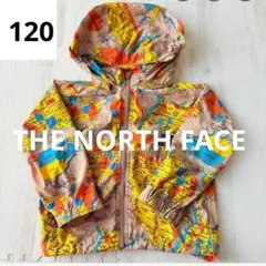 THE NORTH FACE 地図柄 ウィンドブレーカー 120 パーカー