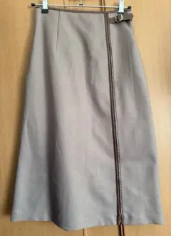 anysis ブラウン 2wayスカート