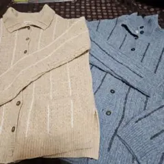 サマンサモスモス ストライプニットカーディガン　セット