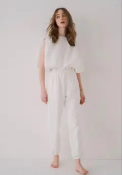 maison de Dolce. アクティブパンツ　ホワイトSのサムネイル