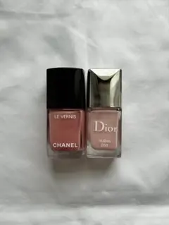 【1,2回使用】CHANEL 741 DIOR 268 ネイル ヴェルニ ピンクのサムネイル
