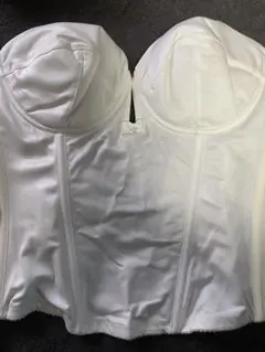 bridal bloom オフホワイト ビスチェ