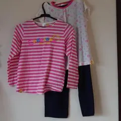 パジャマ 130サイズ 3点セット