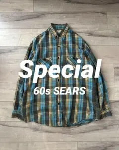 激レア 70s Sears カートコバーン着 オンブレチェックプリント