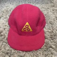 NIKE ACG フリースキャップ ピンク