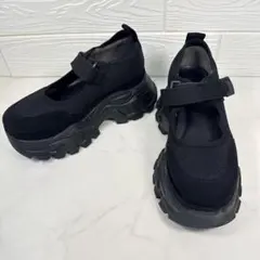 PAGEBOY ページボーイ ワンストアツゾコスニーカー Lサイズ 厚底 黒のサムネイル