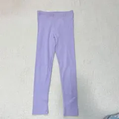 H&M キッズ レギンス パープル 122cm