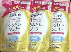 ビオレ うるおいジェリー とてもしっとり 詰替 160ml3袋のサムネイル
