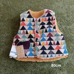 RAG MART 幾何学模様 ベビーベスト 80cm