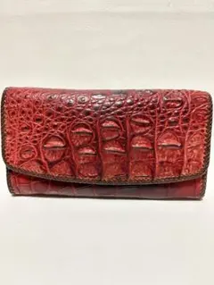 Crocodile Ski(クロコダイルスキン)長財布・ワニ革・ヴィンテージのサムネイル