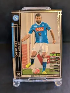 Raúl Albiol SSC Napoli DF トレーディングカード