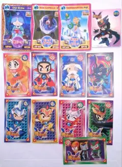 Bビーダマン爆外伝 V カード＆ステッカー＆幼年誌付録セット 当時物 希少品のサムネイル
