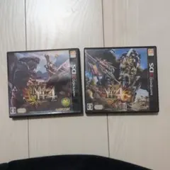 3DS モンスターハンター4,4G2本セット