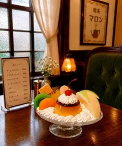 食品サンプル フェイク プリンアラモード アイスクリーム わらび餅