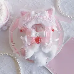 10cmぬい服 にじぱぺっと おすわりぬい服 裏地 フープ付き付き