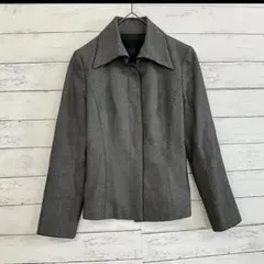 LAST SCENE 日本製 ジャケット グレー S相当 レディース フォーマル