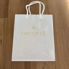 DECORTÉ エンボス花柄ショップ袋