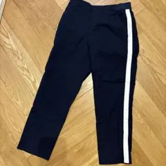 UNIQLO キッズ ネイビー パンツ Mサイズ120 130 140 ライン