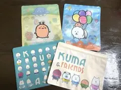 自分ツッコミくま ジッパーバッグ