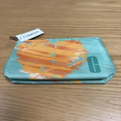 CLINIQUE ハート柄 ポーチ