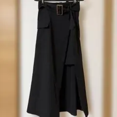 GRL 深スリットスカート