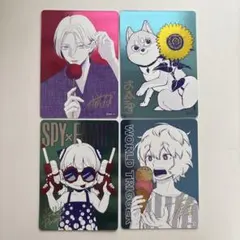 ナツコミ2026 メタキラカード 4枚 SPY×FAMILY ワールドトリガーのサムネイル