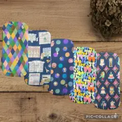 ユキエモン×fuwara ダブルガーゼハンカチ ５枚セット J