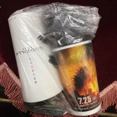 【激レア】ゴジラ フィギュア付きドリンクカップストロー付　２点セットのサムネイル