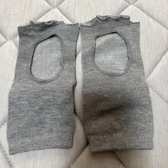 グレー 滑り止め付き ヨガソックス