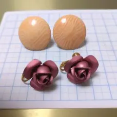 さ*み様 イヤリング　ビンテージ　2組