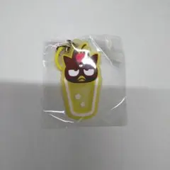 クリアクリームソーダめじるしラバーチャーム　　バッドばつ丸