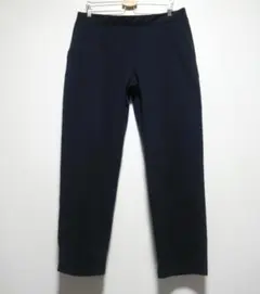 美品 ユニクロ 2024 ウルトラストレッチアクティブテーパードパンツ 紺 XL