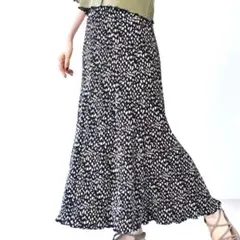 ✴︎24時間以内に発送✴︎ RETRO GIRL マーメイド細プリーツスカート