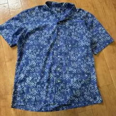 古着 90s ラルフローレン CLAYTON レーヨン 開襟シャツ アロハシャツ