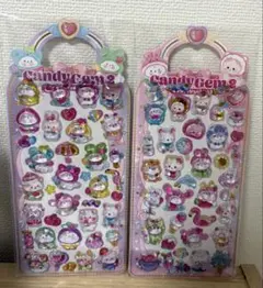 キャンディジェムシール　2枚セット　Candy Gem
