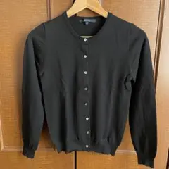 【美品】トゥモローランド マカフィー ウール100% カーディガン ブラック