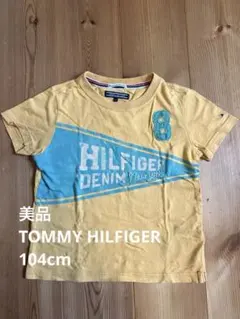 TOMMY HILFIGER トミー キッズ 半袖Tシャツ 104cm イエローのサムネイル