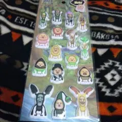 【即日発送】こびとづかん 光るスペシャルもっちもちシール