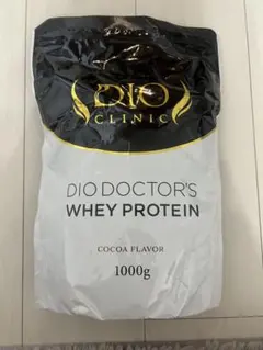 新品・未開封】DIO CLINIC ドクターズホエイプロテイン1kg ココア味
