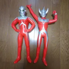 ウルトラセブン ウルトラマンタロウ ソフビセット