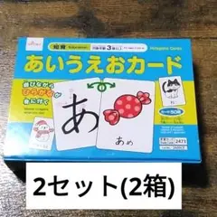 あいうえおカード 50枚セット　2個セット　10. 8A