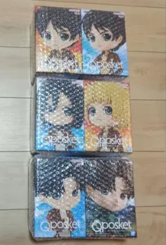 進撃の巨人　Qposketフィギュア 6体セット