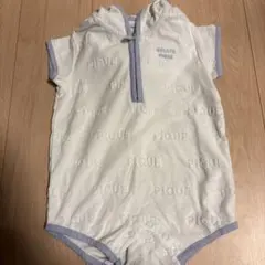 gelato pique フード付きロンパース