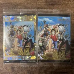 ワンピース　ウエハースカード　麦わらの一味