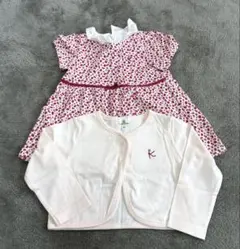 組曲　ワンピース　カーディガン　セット