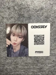 RIIZE ウンソク ODYSSEY yizhiyu yzy 北京　トレカ