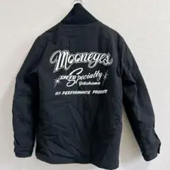 MOONEYES ムーンアイズ ワークジャケット 黒 L 裏地キルティングのサムネイル